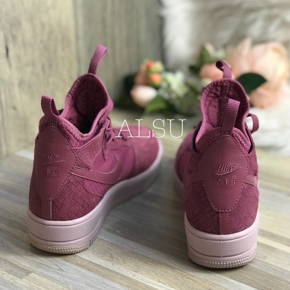 Nike Air Force Ultraforce MID FIF Vintage Wine🍷W - Picture 3 of 8